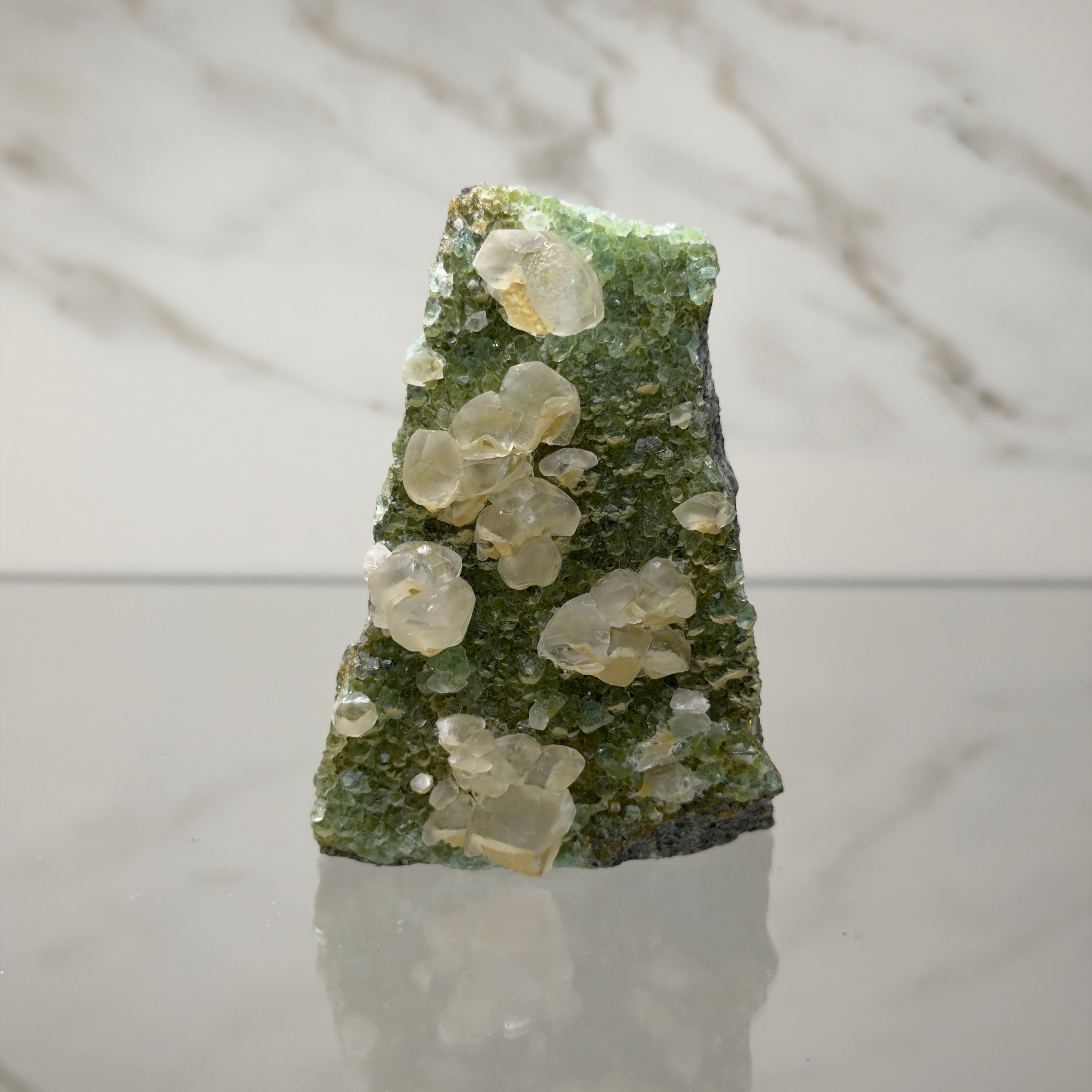 Calcita con Fluorita