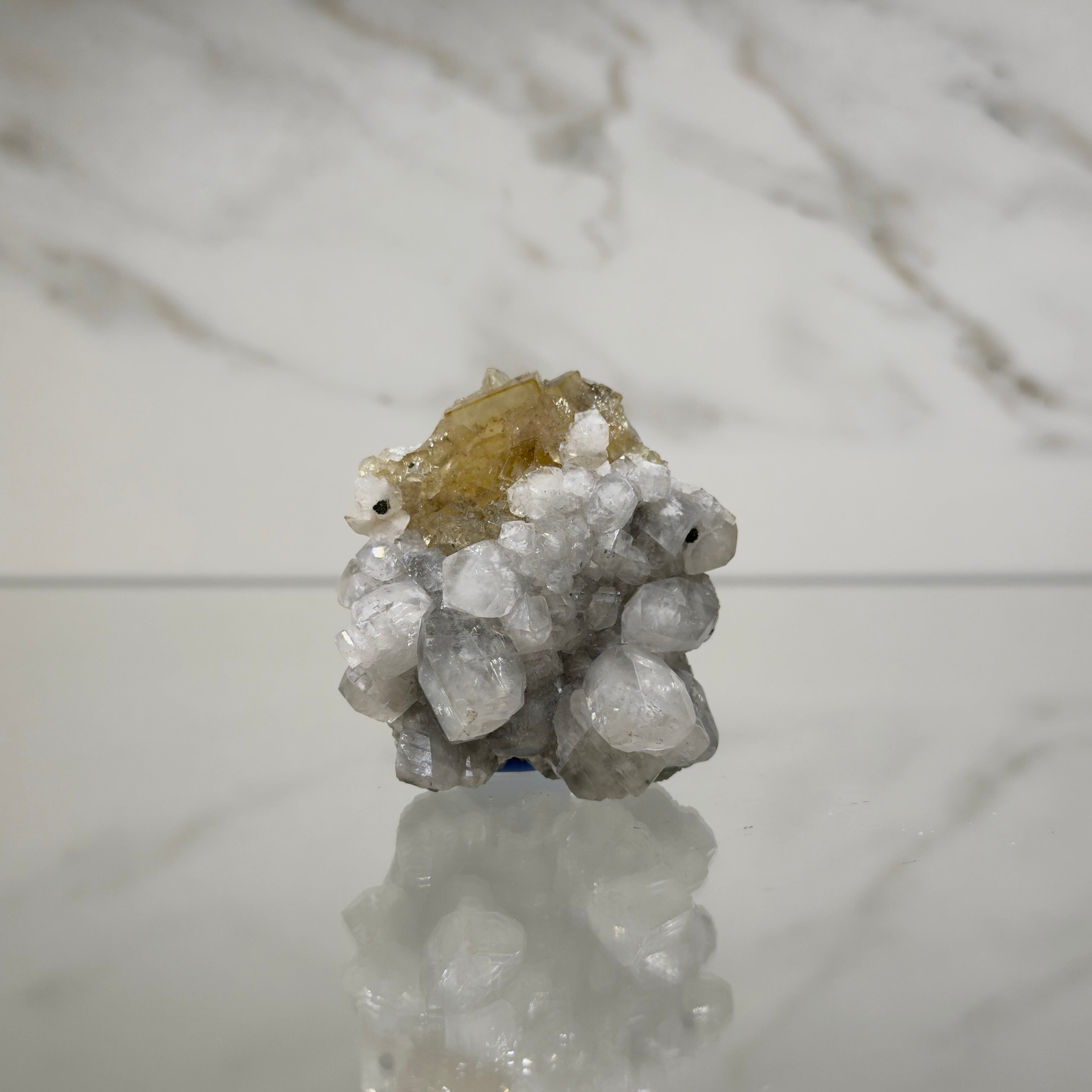 Fluorita con Calcita