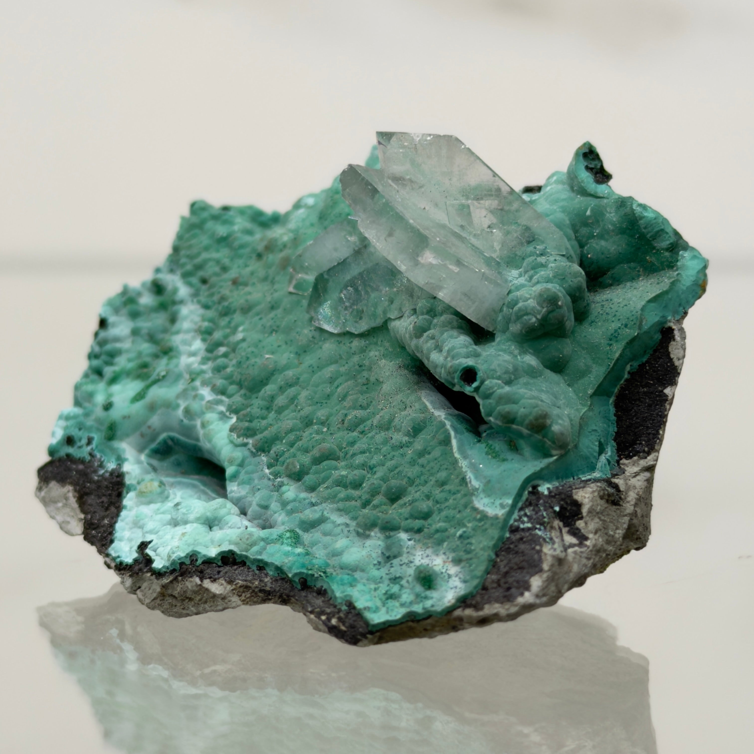 Malaquita con Barita