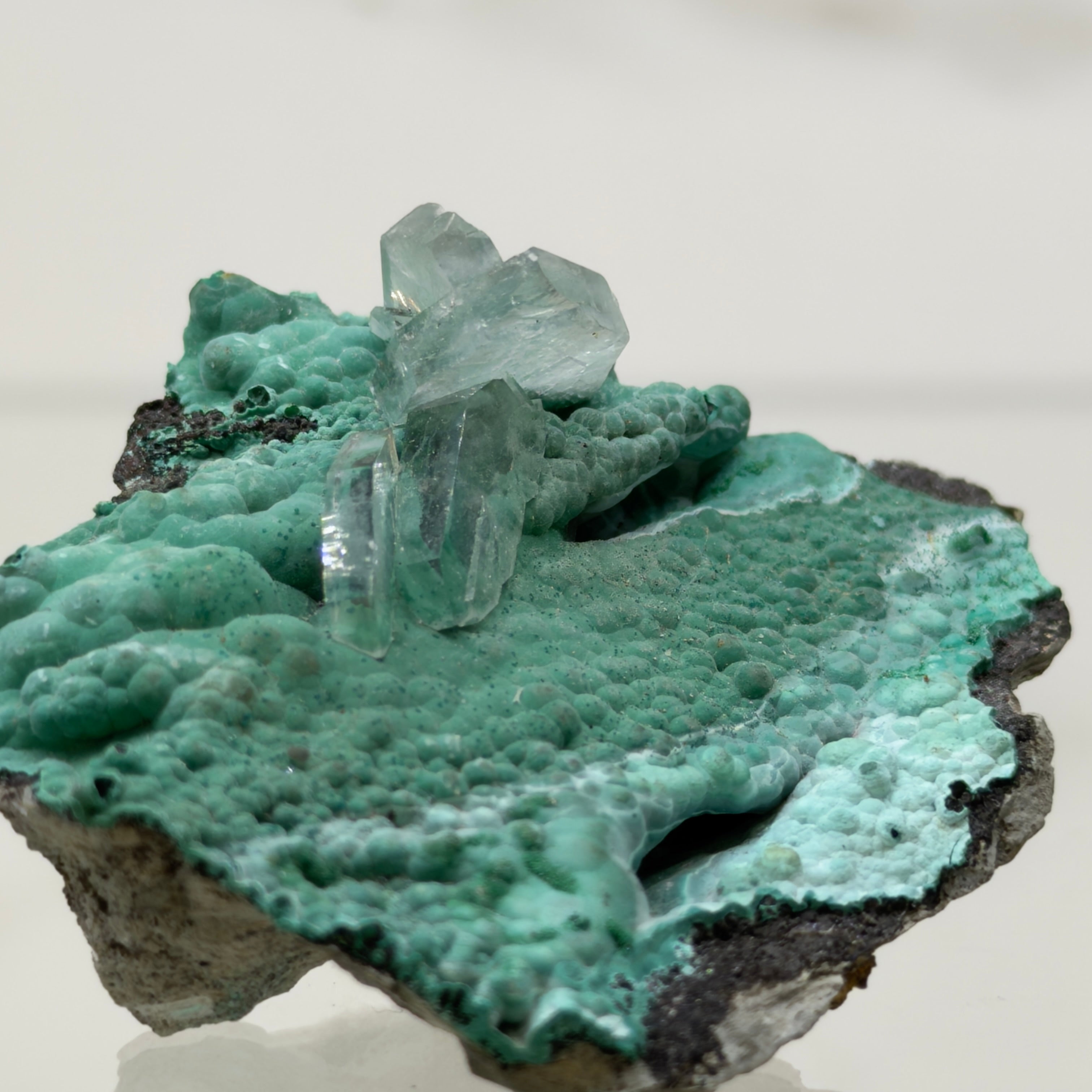 Malaquita con Barita