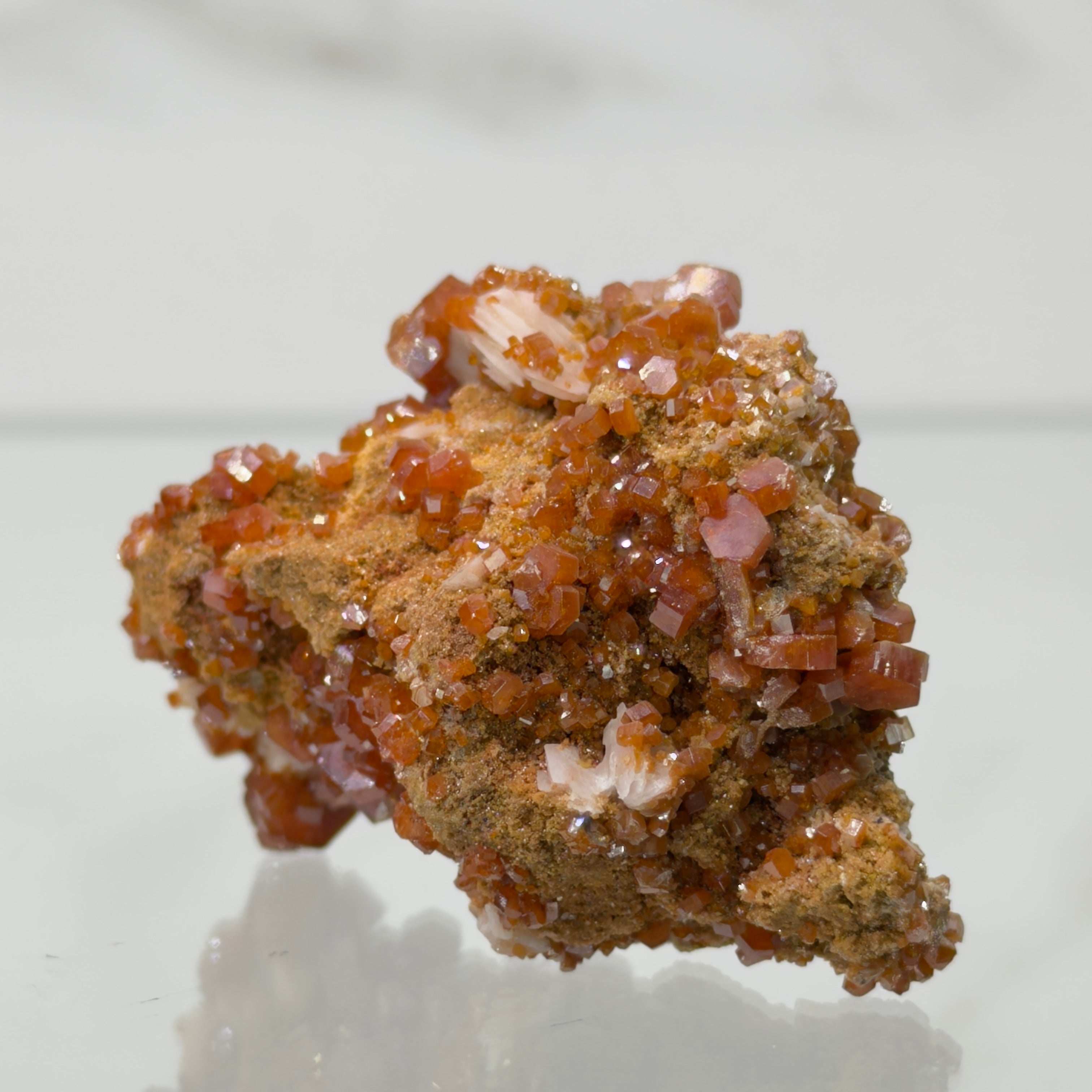 Vanadinita con Barita