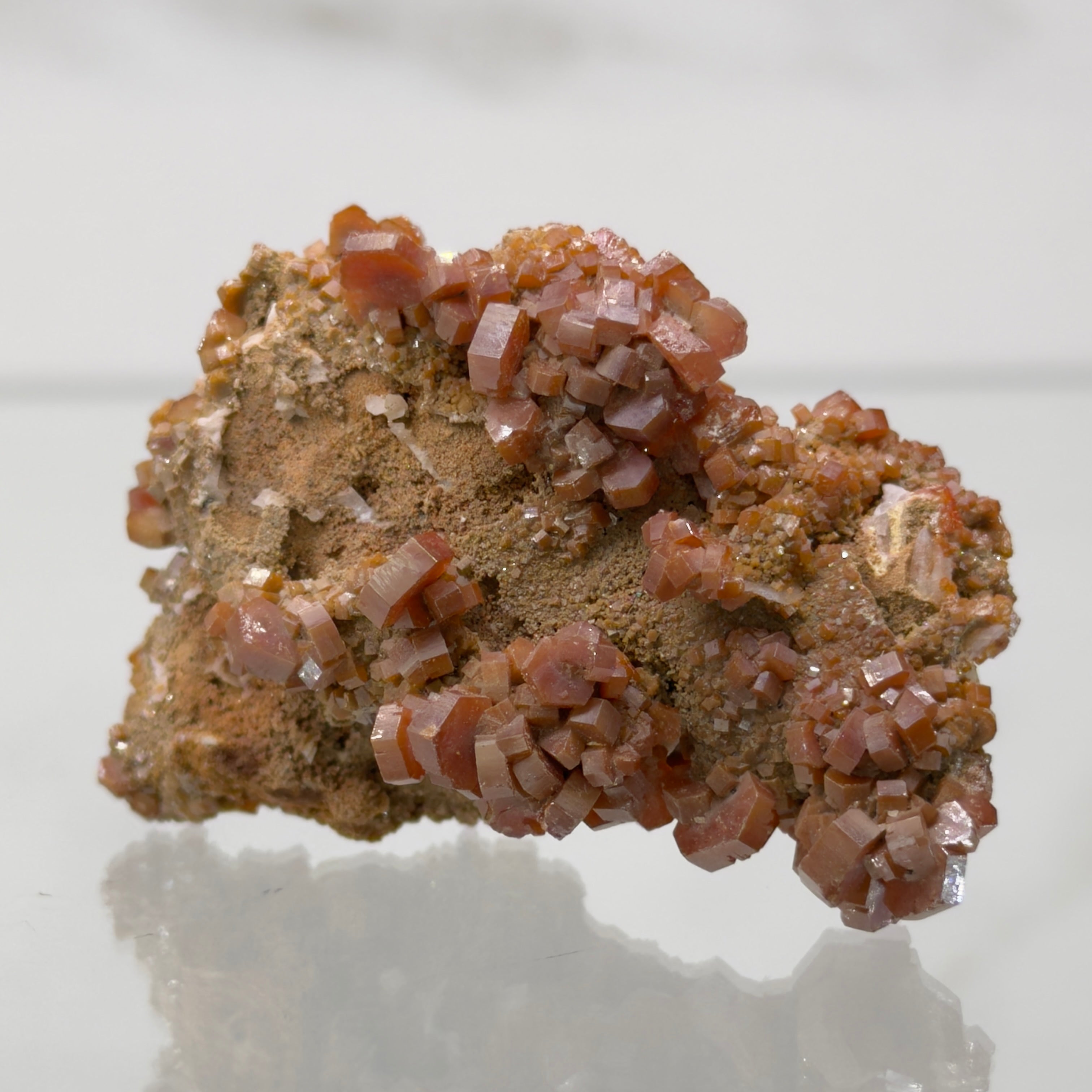 Vanadinita con Barita