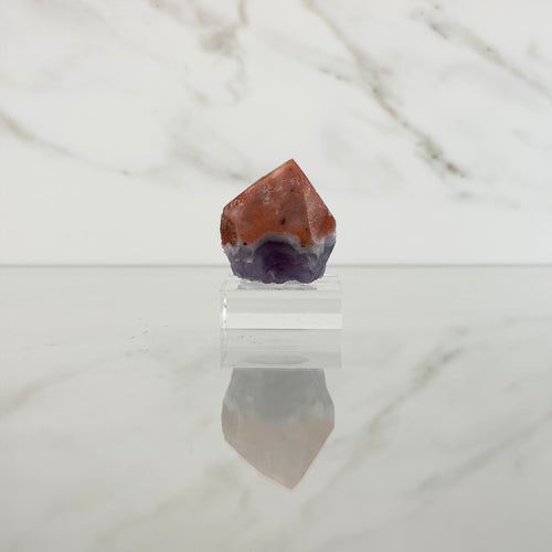 Amatista con hematites