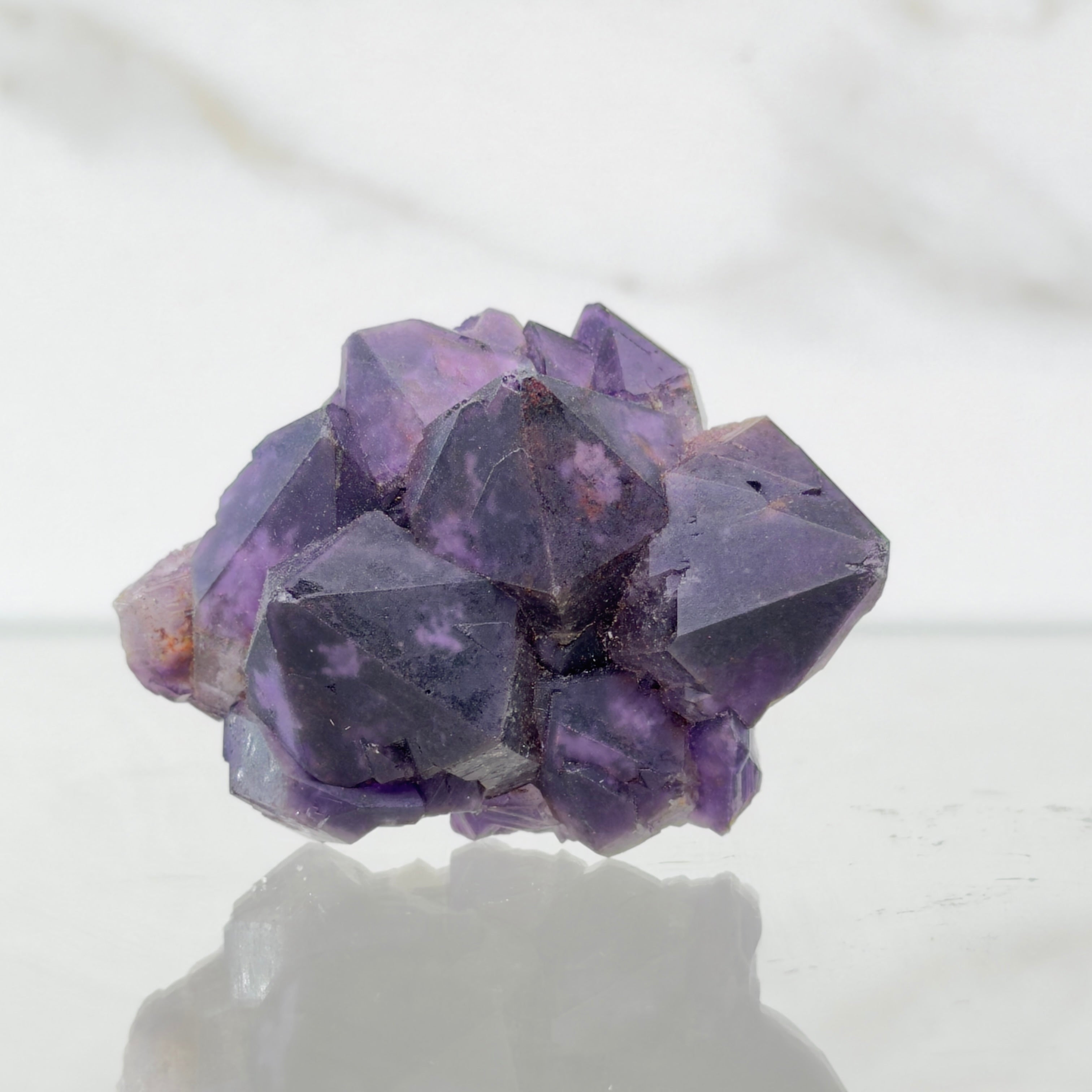 Amatista con hematites