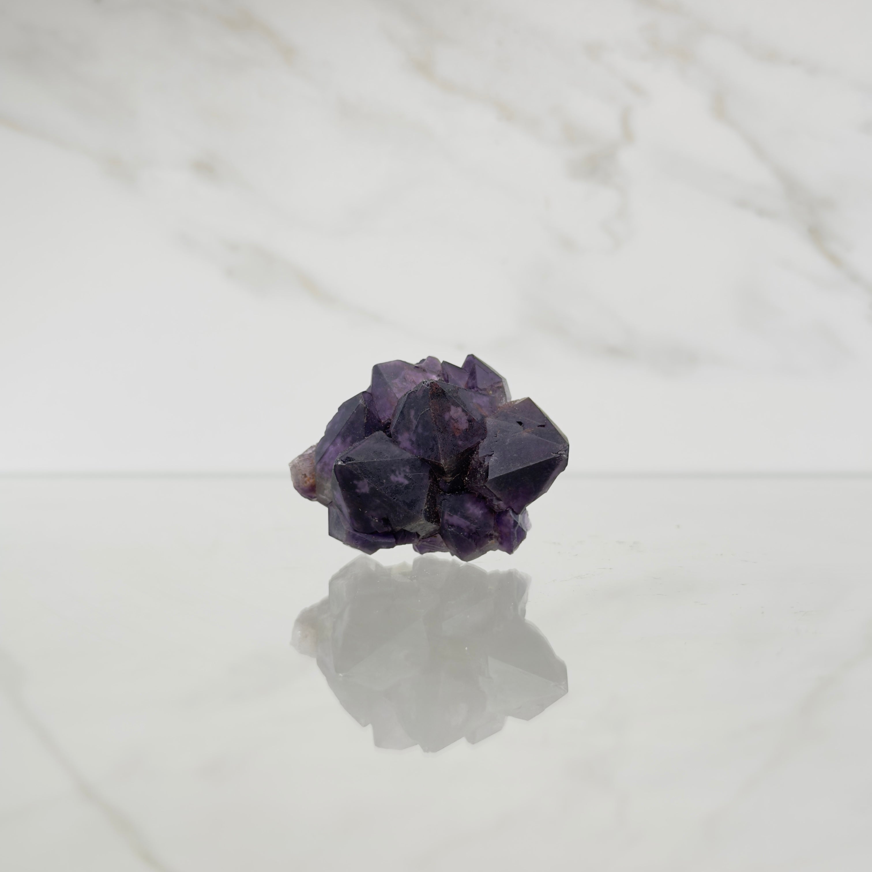 Amatista con hematites